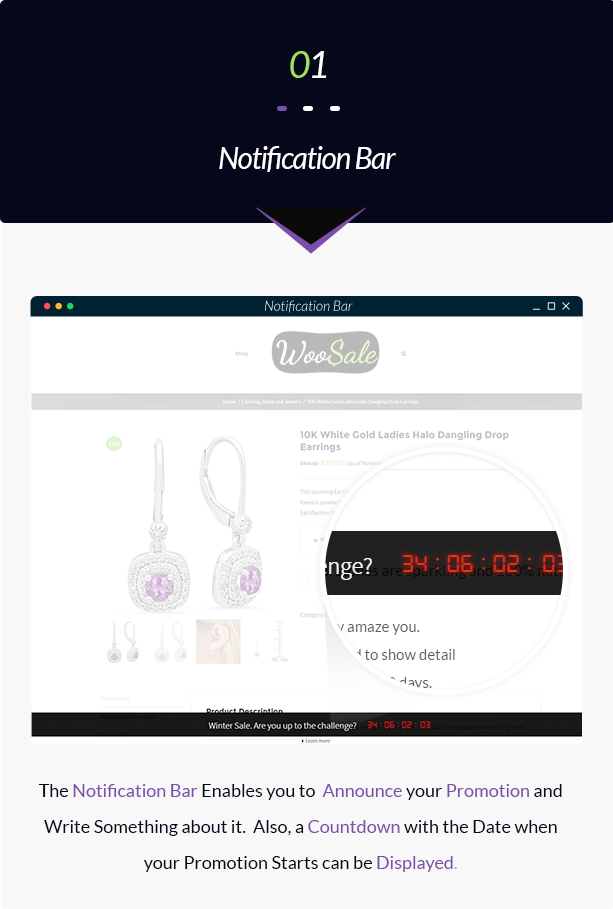 Woocommerce Sales Funnel Builder + Coming Soon Page + Notification Bar - WordPress Plugin - 3