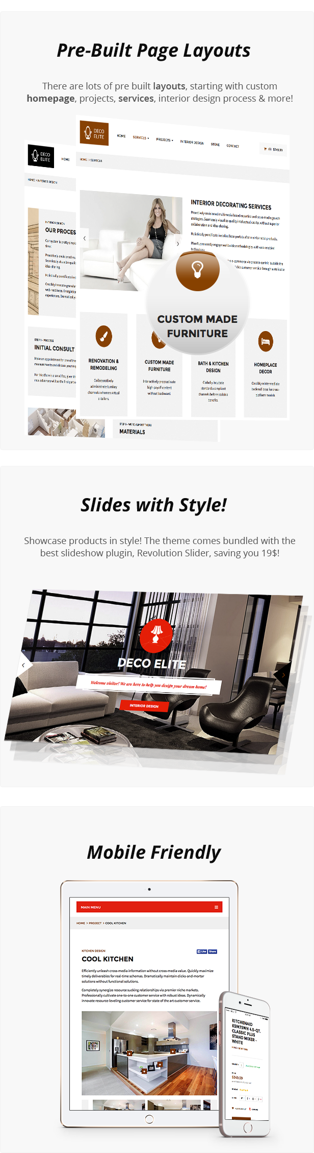 Deco Elite - Interior Design eCommerce Theme - 8  - deco mainfeatures -