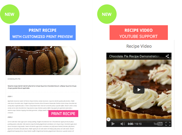 Le Chef - Premium Recipe Plugin - 8  - printvideo -