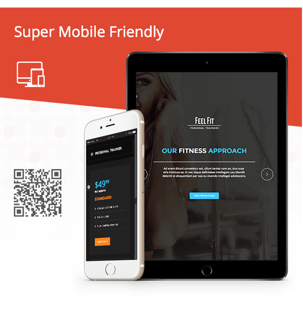 Personal Trainer – Premium Responsive Theme - 4  - mobilefriendly -