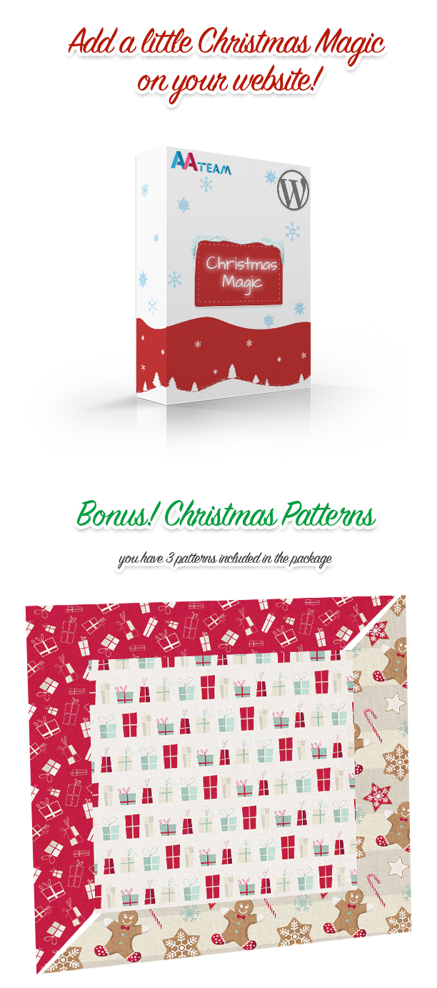 Christmas Magic - AA-Snow WordPress Plugin - 1