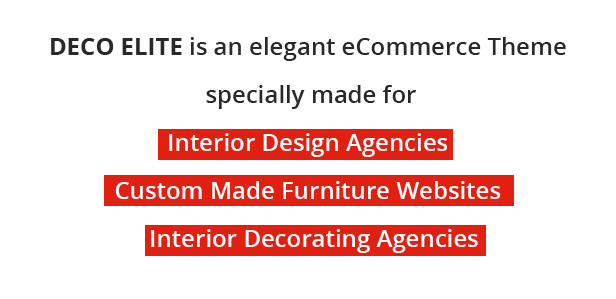 Deco Elite - Interior Design eCommerce Theme - 1 Deco Elite - Interior Design eCommerce Theme - deco title - Deco Elite &#8211; Interior Design eCommerce Theme