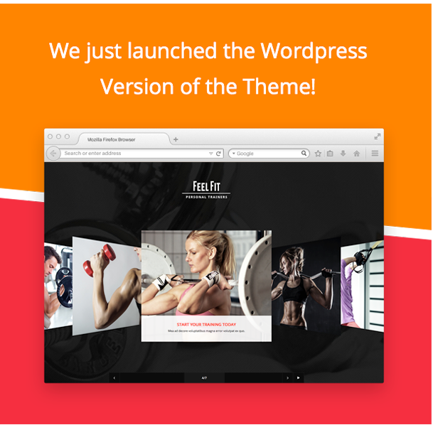 Personal Trainer - One Page HTML5 Template - 2