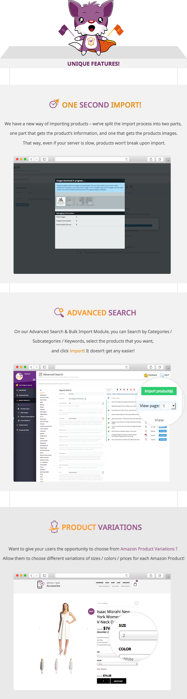 WooCommerce Amazon Affiliates - WordPress Plugin - 36 woocommerce amazon affiliates - wordpress plugin - features1 - WZone &#8211; WooCommerce Amazon Affiliates &#8211; Wordpress Plugin