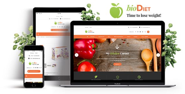 BioDiet – Nutrition & Weight Loss WordPress Theme